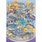 Space Isometric Sticker Scene, Large Size, Galaxy Home Stickers, Adorabilities